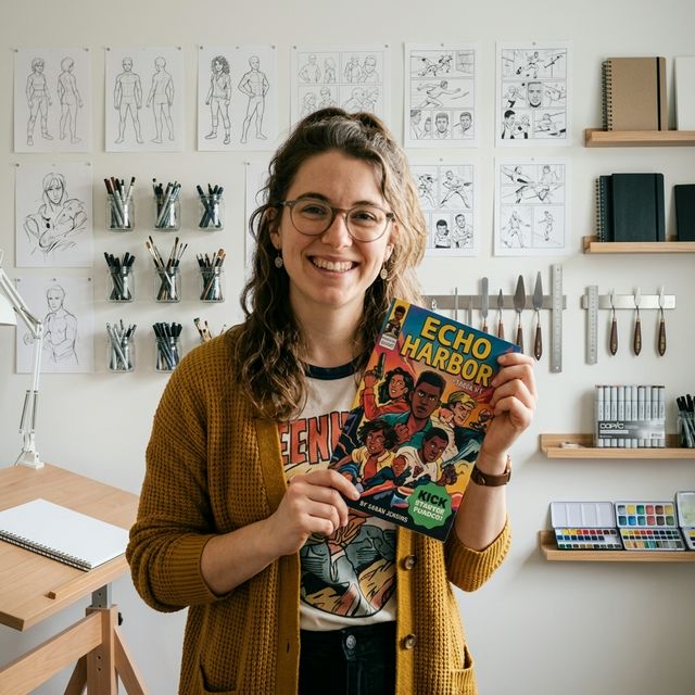 Comics creator recently mapped